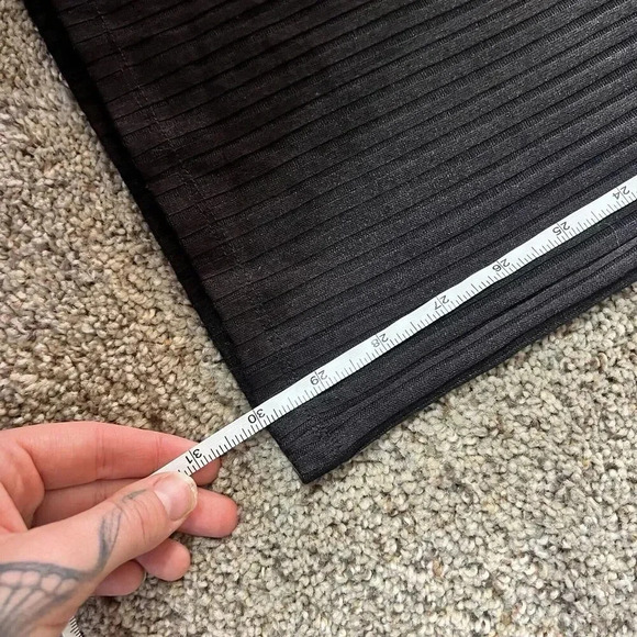 H&M Sheer Beach Swim Coverup Wide Leg Club Boho Flare Pants Lightweight Stretch - Picture 3 of 7